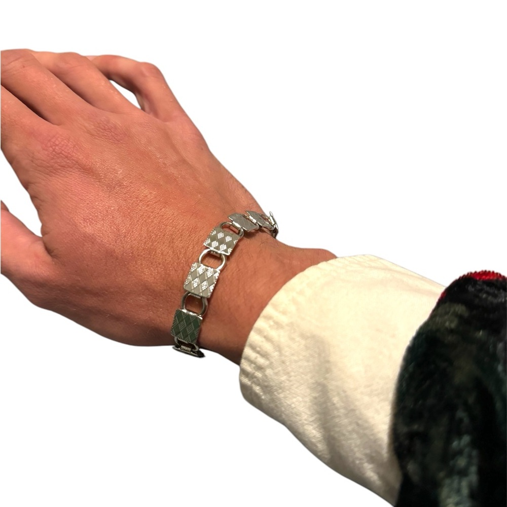 Make your own rock / mineral Bracelet in silver